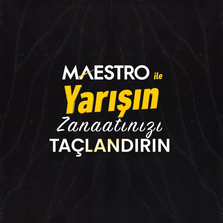 Concurați cu Maestro, încununați-vă măiestria