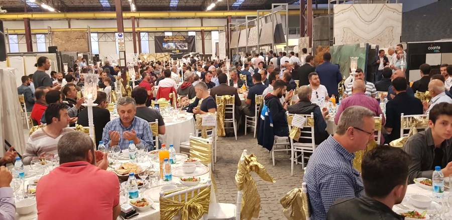 Ne-am întâlnit cu colegii noștri la tradiționala cină de Iftar Granitaş.