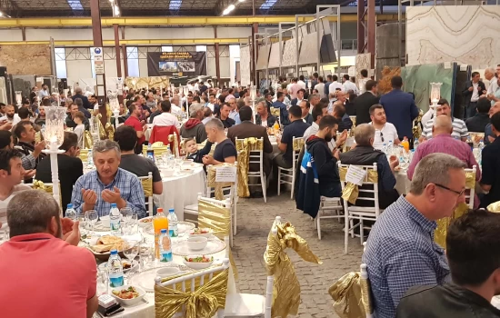 Ne-am întâlnit cu colegii noștri la tradiționala cină de Iftar Granitaş.
