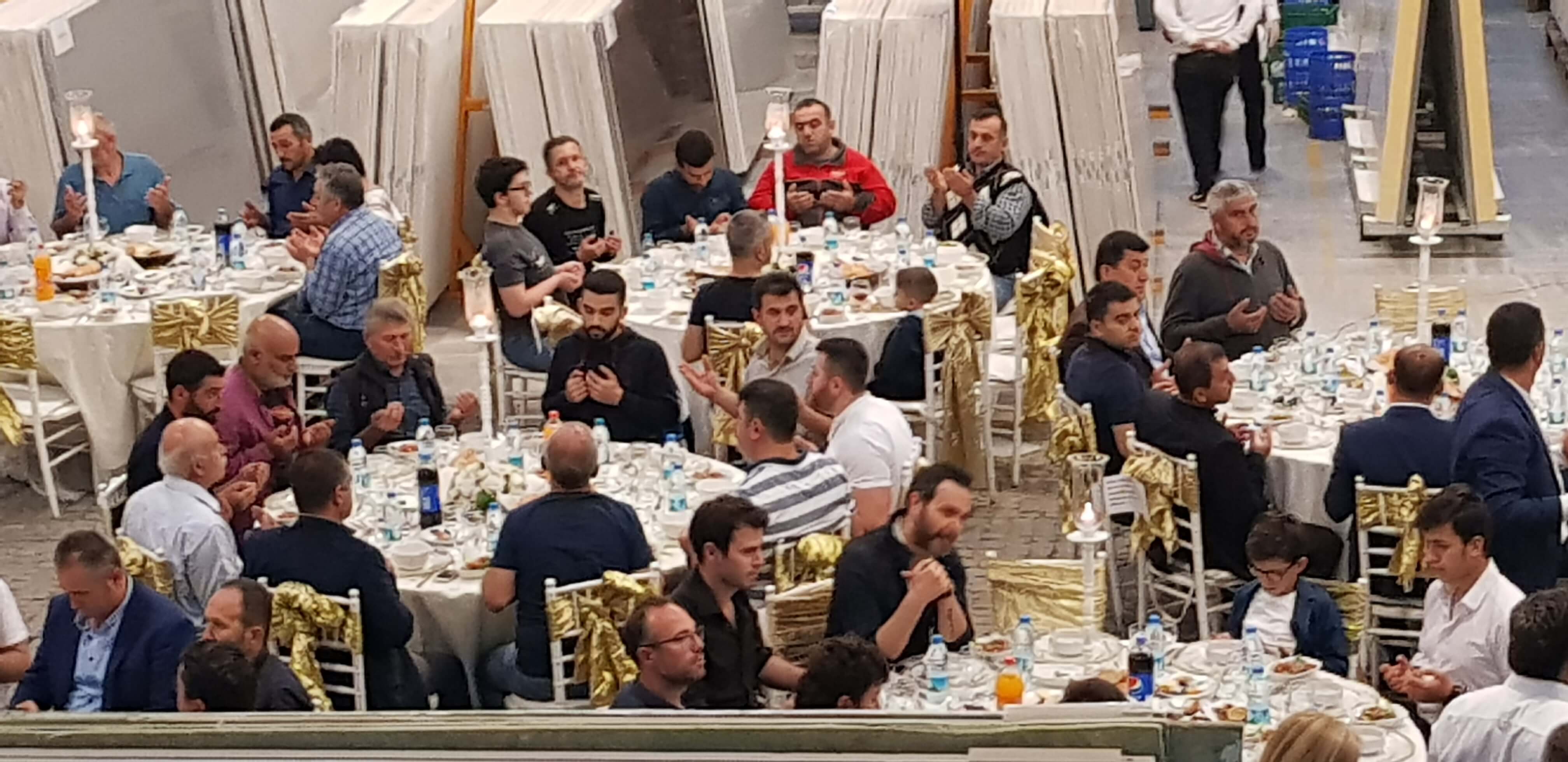 Ne-am întâlnit cu colegii noștri la tradiționala cină de Iftar Granitaş.