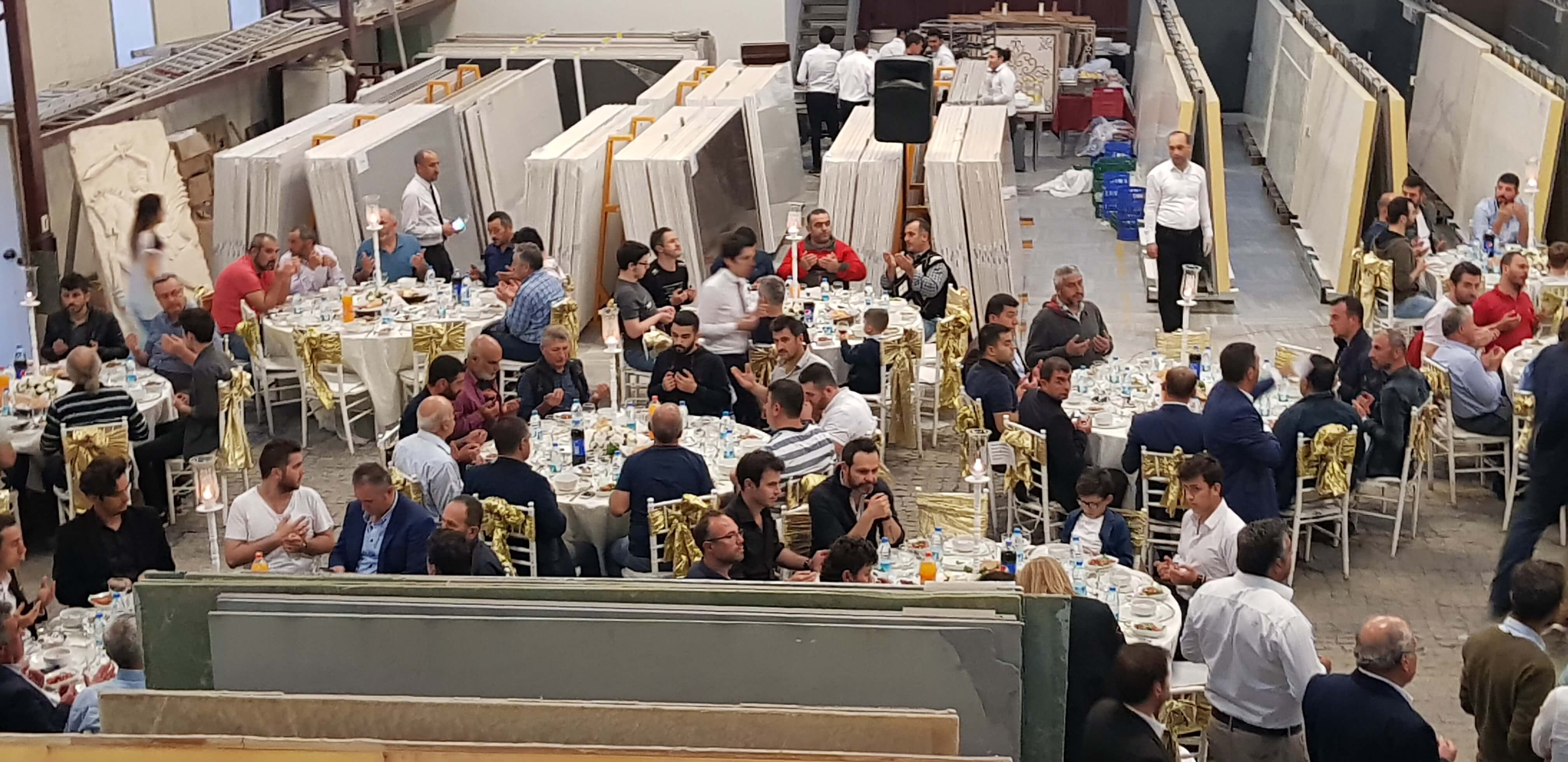 Ne-am întâlnit cu colegii noștri la tradiționala cină de Iftar Granitaş.