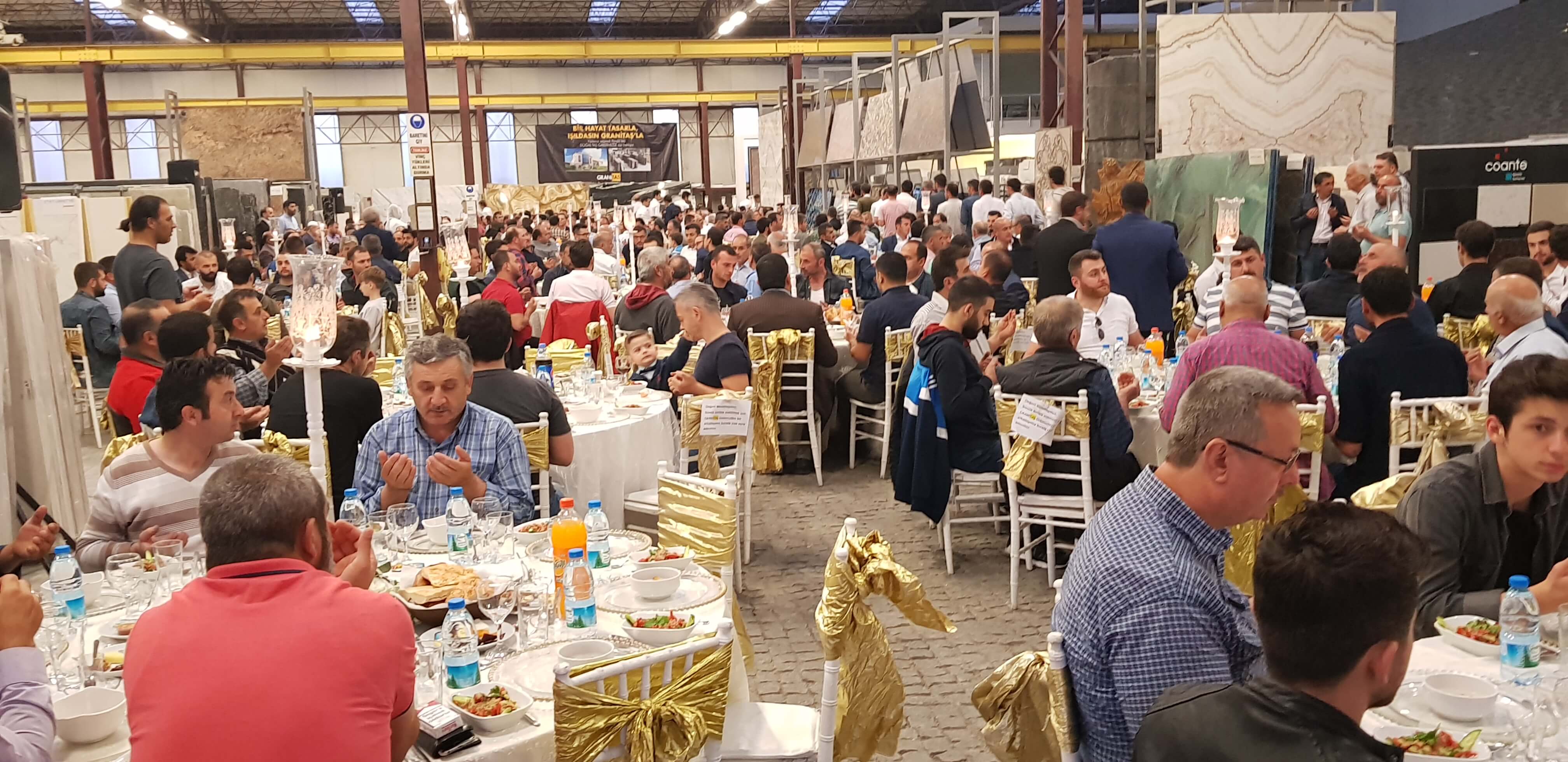 Ne-am întâlnit cu colegii noștri la tradiționala cină de Iftar Granitaş.