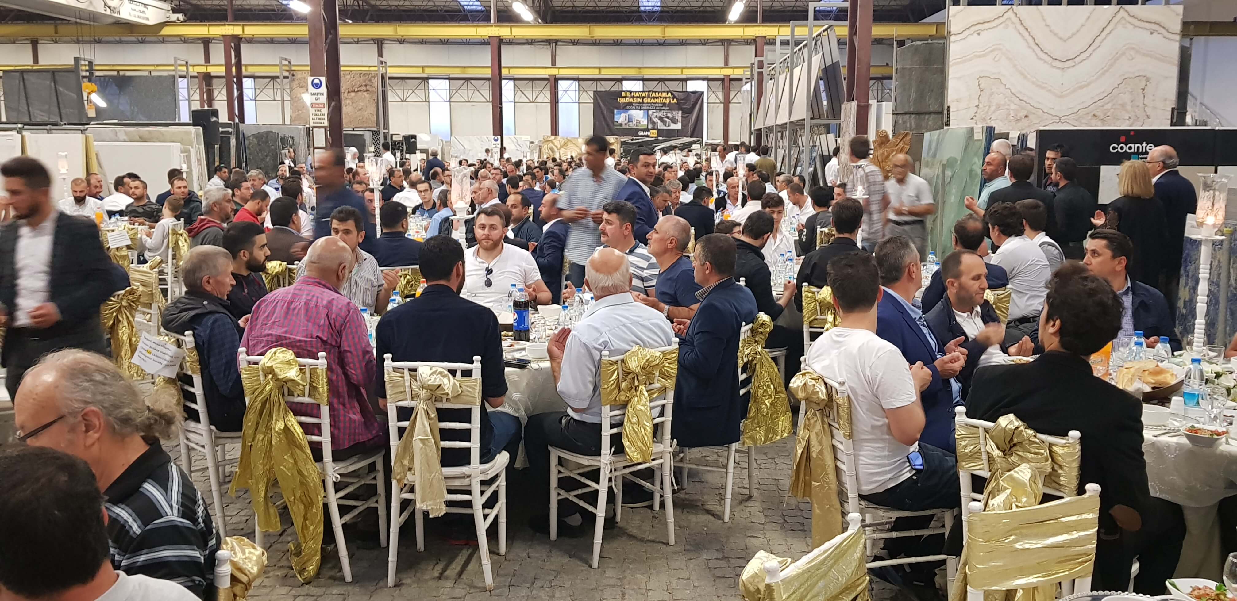 Ne-am întâlnit cu colegii noștri la tradiționala cină de Iftar Granitaş.
