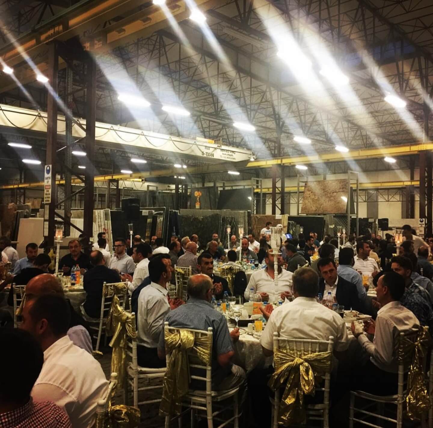 Ne-am întâlnit cu colegii noștri la tradiționala cină de Iftar Granitaş.